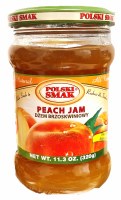 Polski Smak All Natural Peach Jam 320g