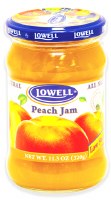 Lowell All Natural Peach Jam 320g