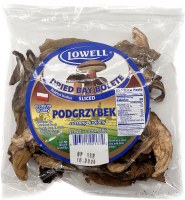 Lowell Dried Bay Bolete Sliced Mushrooms Podgrzybek Bag 40g