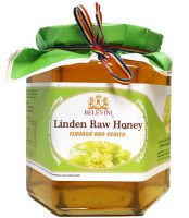 Belevini Natural Linden Raw Honey 500g