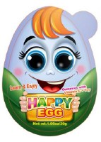 Eggs Time Giant Happy Surprise Egg with Gummies 30g