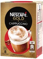 Nescafe Gold Cappucino Instant Coffee Packs 8 Count 112g