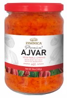 Zimnica Premium Hot Ajvar Roasted Vegetable Spread 540g