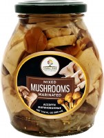 Family Tree Marinated Mushrooms Mix with Onion and Garlic 580ml