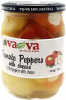 VaVa Tomato Peppers Stuffed with Cheese 510g