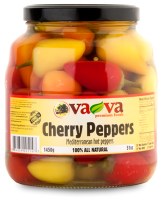 VaVa Mediterranean Hot Cherry Peppers 1450g