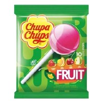 Chupa Chups Fruit Lollipops 10 Count 120g