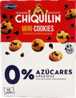 Chiquilin Mini Chocolate Chip Cookies 4 Snack Size Bags 120g