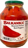 Balkanica Roasted Peeled Red Peppers 1700g