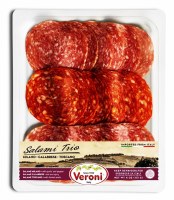 Veroni Imported Salami Trio with Milano Calabrese and Toscano Salami 113g R