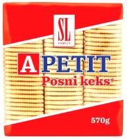 Takovo Swisslion Posno Vegan Petit Beurre Classic Tea Biscuits 570g