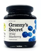 Grannys Secret Wild Blueberry Extra Jam 375g