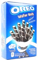 Oreo Vanilla Creme Filled Wafer Rolls 54g