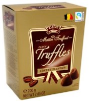 Maitre Truffout Coffee Flavoured Truffles 200g