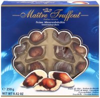 Maitre Truffout Assorted Chocolate Seashell Pralines 250g