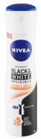 Nivea Womens Black and White Invisible Ultimate Impact Spray Deodorant 150ml