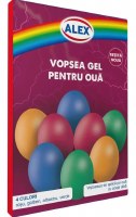 Alex 4 Color Gel Egg Dye 17g