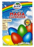 Alex 4 Color Liquid Egg Dye 17g