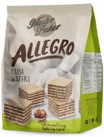 Allegro Hazelnut Cream Filled Cube Wafers 200g