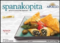 Apollo Spanakopita Spinach and Cheese Pastry 340g F