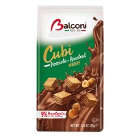 Balconi Cubi Hazelnut Mini Wafers 125g