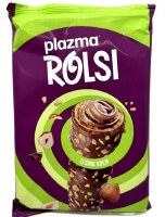 Bambi Plazma Chocolate Rolls Filled with Hazelnut Cream 98g
