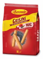 Boromir Bread Sticks with Poppy Seeds Grisine su Mac 90g