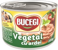 Bucegi Vegetable Pate with Pepper Vegetal Cu Ardei 200g