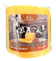 Carpathian Smoked Cascaval Cheese with Paprika 300g R