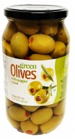 Chloe Green Olives with Peppers 1kg