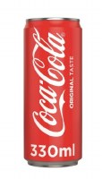 Coca Cola Original Cola Flavored Soda 330ml