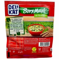 Additional picture of Deli Kat Bors Magic cu Verdeturi Green Herb Sour Soup Seasoning 65g