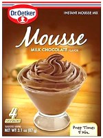 Dr. Oetker Milk Chocolate Instant Mousse Mix 87g