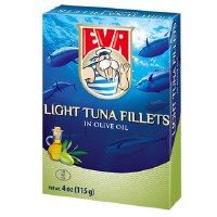 Eva Light Tuna Fillets in Olive Oil 100g