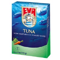 Eva Tuna with Vegetables in Tomato Sauce 100g