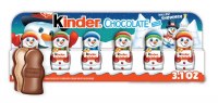 Ferrero Kinder Milk Chocolate Hollow Snowmen 90g