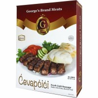 Georges Brand Pork Beef and Veal Cevapi 2 lb F