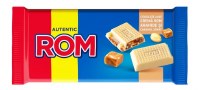 Kandia ROM Rum White Chocolate Bar with Salty Caramel Filling and Peanuts 88g