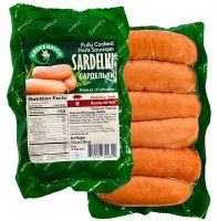 Krekenavos Sardelki Fully Cooked Pork Frankfurters 354g F