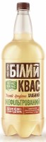 Kvas Taras White Non Alcoholic Malt Beverage 1.5L