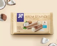 Lasta Wafer Sticks with Coconut Cream Filling 200g