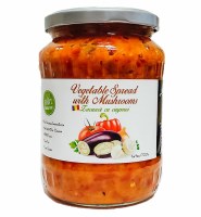 Livada Vegetable Spread with Mushrooms Zacusca cu Ciuperci 700g