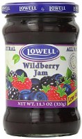 Lowell All Natural Wildberry Jam 320g