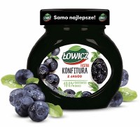 Lowicz Blueberry Extra Confiture Preserves 240g