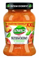 Lowicz Peach Jam XXL Reduced Sugar 450g