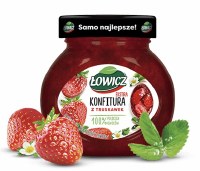 Lowicz Strawberry Extra Confiture Preserves 240g