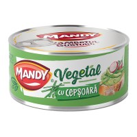 Mandy Foods Vegetable Pate with Green Onion Vegetal cu Cepsoara 120g Mandy Foods Vegetable Pate with Green Onion Vegetal cu Cepsoara 120g