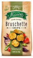 Maretti Bruschette Baked Mediterranean Vegetables Flavored Chips 142g Maretti Bruschette Baked Mediterranean Vegetables Flavored Chips 142g