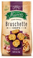 Maretti Bruschette Baked Slow Roasted Garlic Flavored Chips 142g