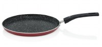 Metalac Posude Black and Red Magma Pan Tiganj 25 cm Diameter